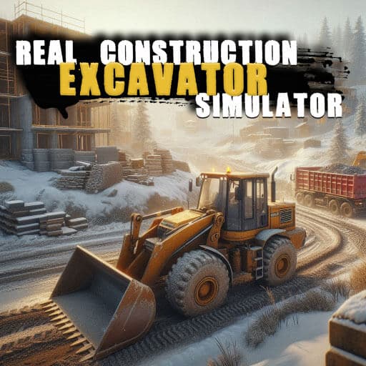 Real Construction Excavator Simulator Image