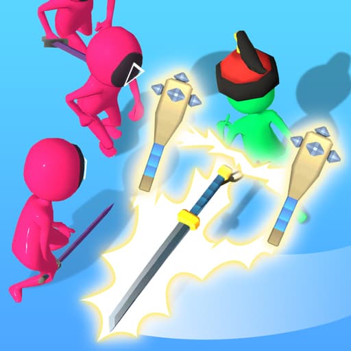 Merge Fighting 3d Image