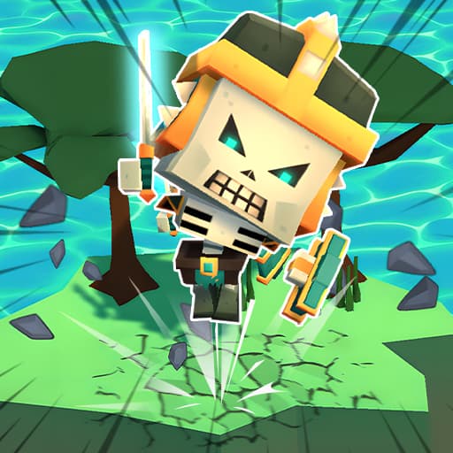 Island Battle 3D Image