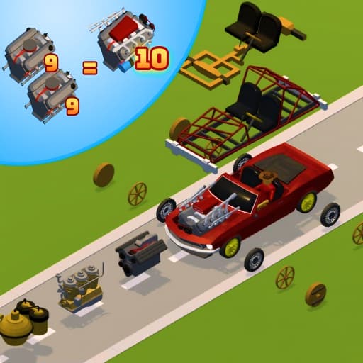 Idle Drive: Merge, Upgrade, Drive Image