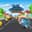 Blue Mushroom Cat Run