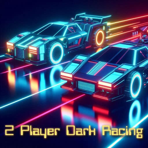 2 Player Dark Racing Image