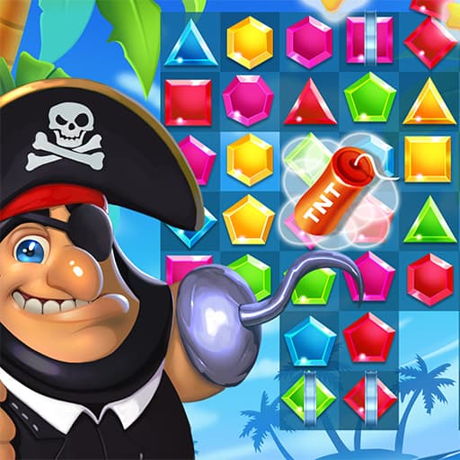 Pirates Match The Lost Treasure Image