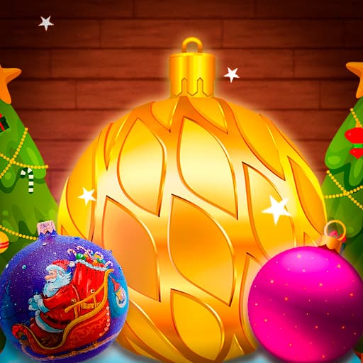 New Year Balls Merge Image