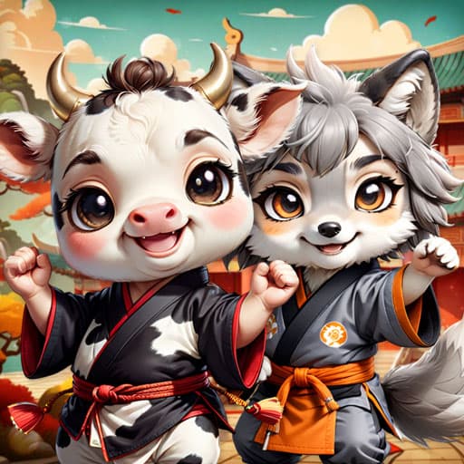 Kung-Fu Little Animals Image