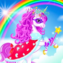 Baby unicorn dress up