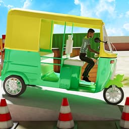 Tuk Tuk Rikshaw Parking