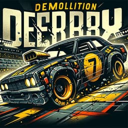 Demolition Derby Car 3d 